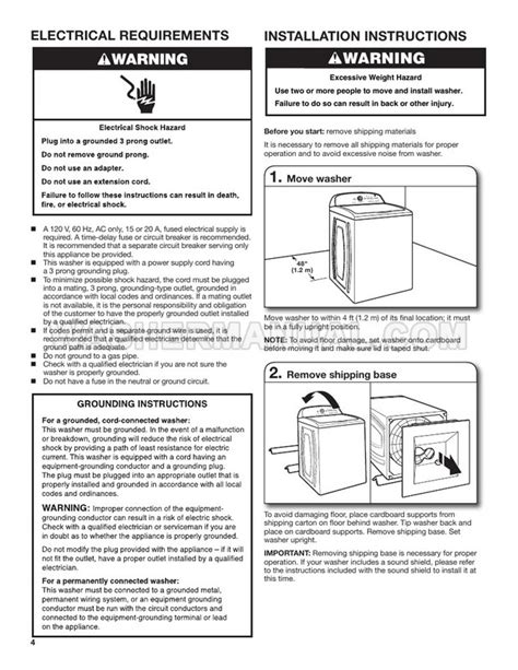 This manual comes under the category Washing Machines and has been rated by 10 people with an average of a 8. . Maytag mvwc565fw manual pdf